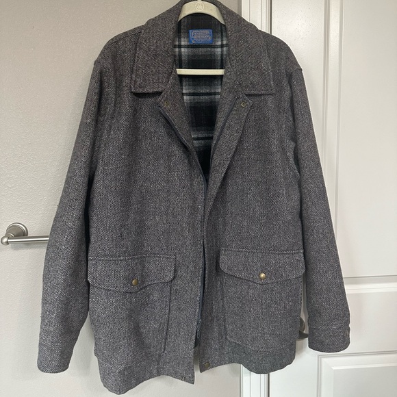 Penedlton Wool Overcoat - Picture 1 of 7